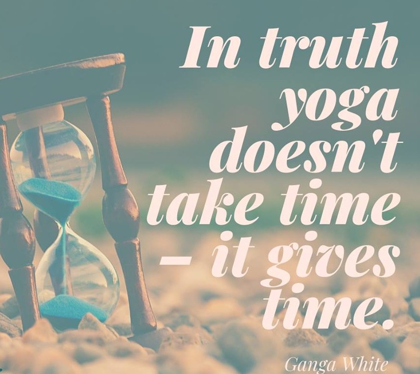 yoga gives time quote 1