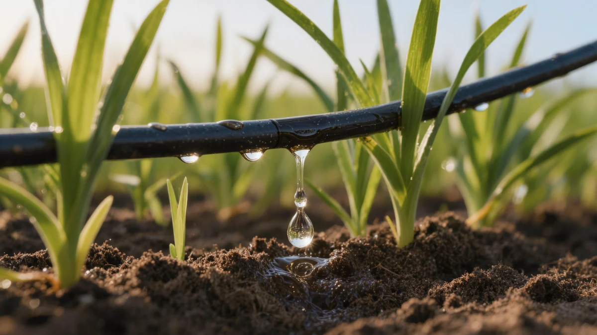 Drip irrigation systems: the history, the benefits and the problems