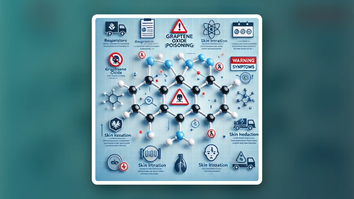 Graphene Oxide Poisoning: Exploring Concerns, Facts, and Potential Detox Methods