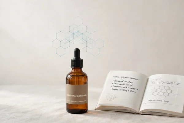 Read more about the article DMSO (Dimethyl Sulfoxide): The Honest Guide to Uses, Benefits, and Safety