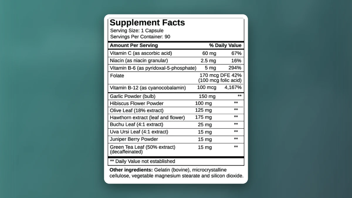 VitaPost Blood Pressure Support review